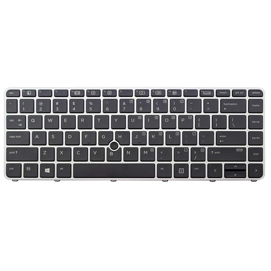 For HP EliteBook 840 G3 Fingerless US Version Laptop Backlight Keyboard by buy2fix
