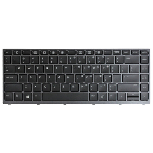 For HP Zbook Studio G3 Grey Frame US Version Laptop Backlight Keyboard by buy2fix