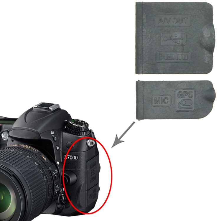 For Nikon D7000 OEM USB Cover Cap by buy2fix