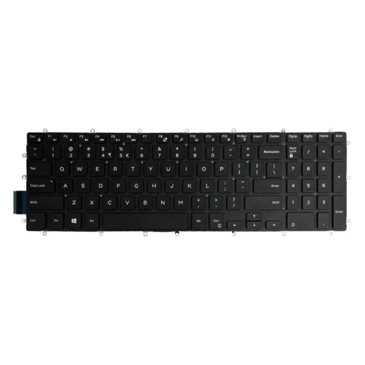 Backlight Laptop Keyboard For Dell G3 3579 3779 / G5 5587 / G7 7588(White Word) by buy2fix