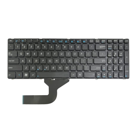 For AsusX53S X54H X55V K52 K53 G51 US Version Laptop Keyboard(Black) by buy2fix
