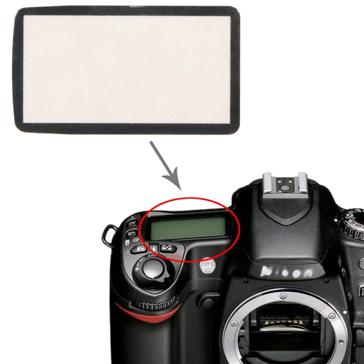 For Nikon D80 Top Cover Shoulder LCD Outer Lens by buy2fix