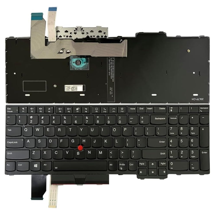 For Lenovo ThinkPad T15p Gen 1 20TN 20TM US Version Backlight Laptop Keyboard - Lenovo Spare Parts by buy2fix | Online Shopping UK | buy2fix