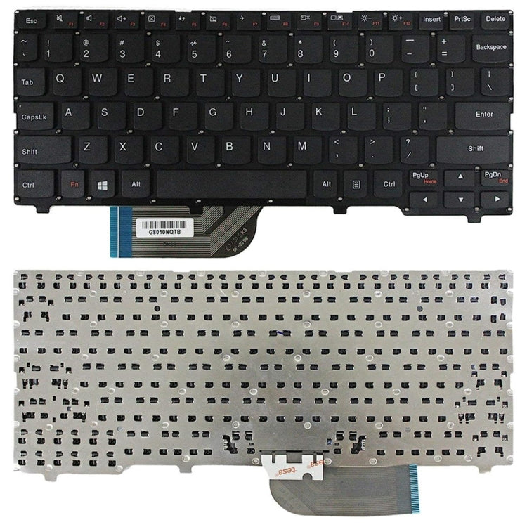 For Lenovo IdeaPad 100S US Version Laptop Keyboard - Lenovo Spare Parts by buy2fix | Online Shopping UK | buy2fix