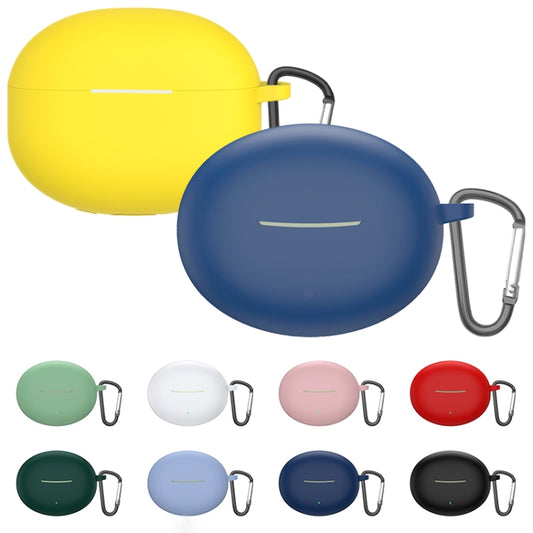 For Xiaomi Redmi Buds 4 Active Shockproof Silicone Earphone Protective Case with Hook(Black) by buy2fix