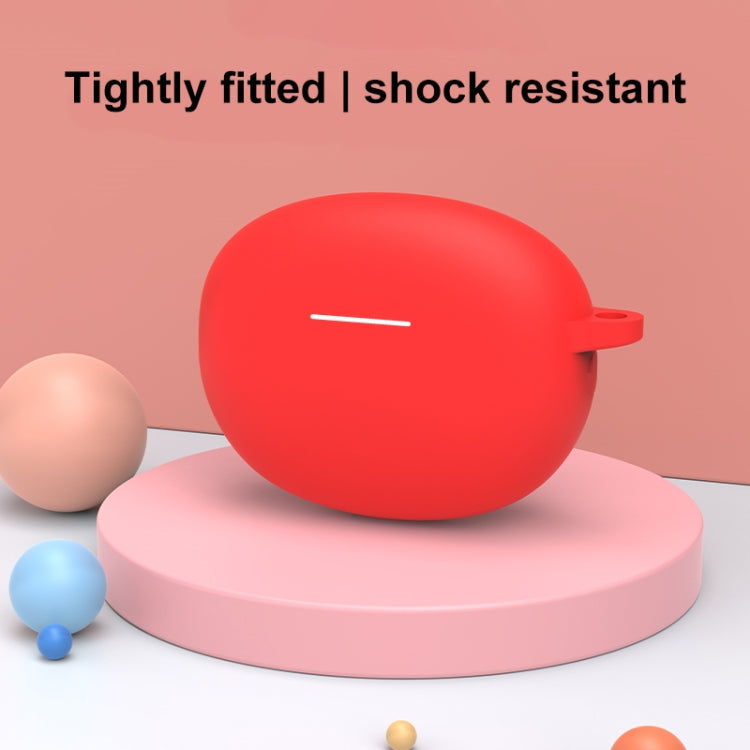 For Xiaomi Redmi Buds 4 Active Shockproof Silicone Earphone Protective Case with Hook(Pink) by buy2fix