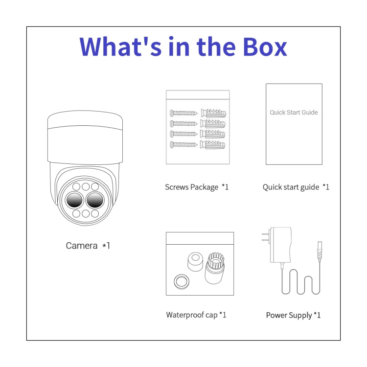 ESCAM G03 2x4MP Dual Lens Zoom 8X Dual Light Source WiFi Camera Support Two-way Voice & Motion Detection(UK Plug) - Wireless Camera by ESCAM | Online Shopping UK | buy2fix
