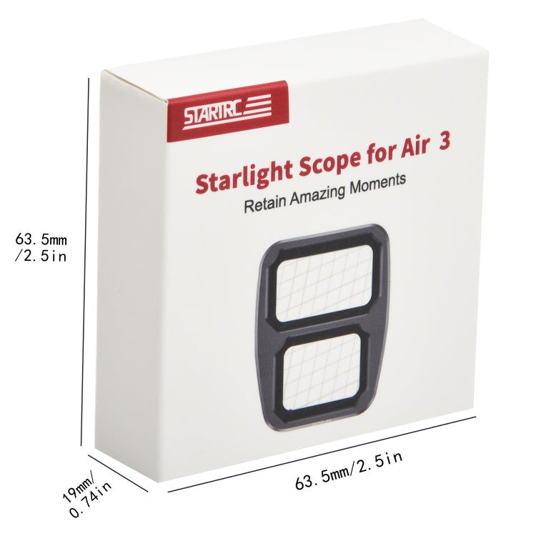 For DJI Air 3 STARTRC Drone Lens Filter, Lens:Star by STARTRC