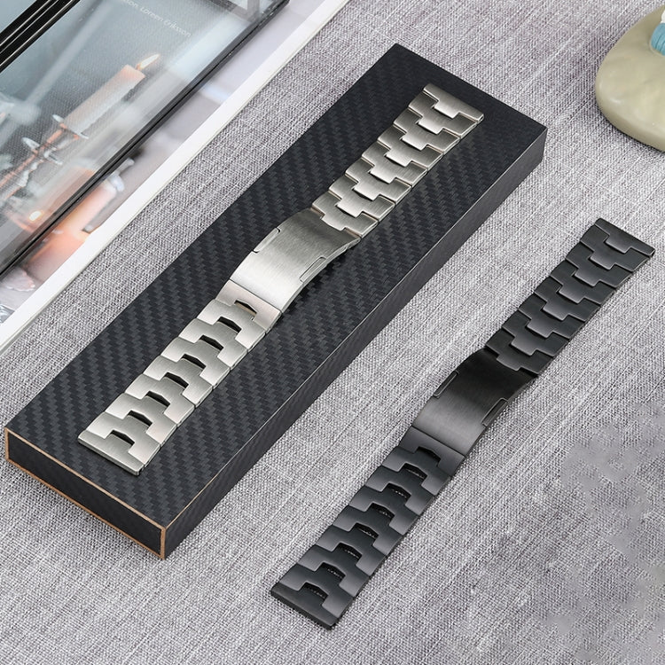 For Huawei Watch 3 Pro/GT3 SE/GT2 Pro 22mm Original Buckle Titanium Steel Watch Band(Silver) by buy2fix