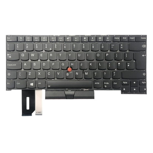 For Lenovo Thinkpad T490S 20NX 20NY UK Version Laptop Keyboard - Lenovo Spare Parts by buy2fix | Online Shopping UK | buy2fix