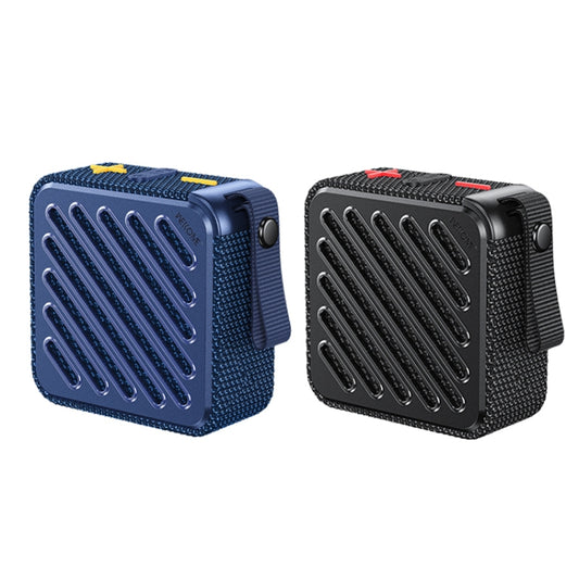 WK D50 Portable Mini Waterproof Bluetooth Speaker(Black) by WK