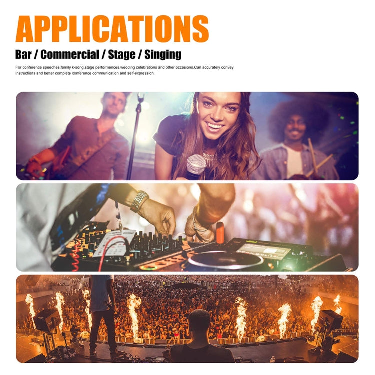 XTUGA RW2080 UHF Wireless Stage Singer In-Ear Monitor System 4 BodyPacks(US Plug) by XTUGA