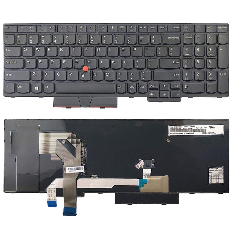For Lenovo ThinkPad T570 Laptop Keyboard - Lenovo Spare Parts by buy2fix | Online Shopping UK | buy2fix