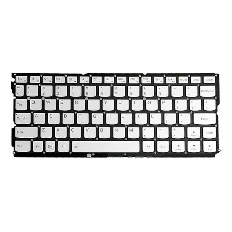 For Lenovo Yoga 900S-12ISK US Version Laptop Keyboard(Silver) - Lenovo Spare Parts by buy2fix | Online Shopping UK | buy2fix