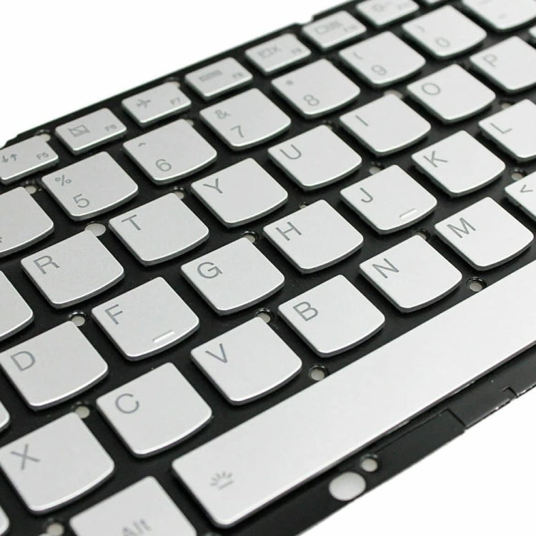 For Lenovo Yoga 900S-12ISK US Version Laptop Keyboard(Silver) - Lenovo Spare Parts by buy2fix | Online Shopping UK | buy2fix