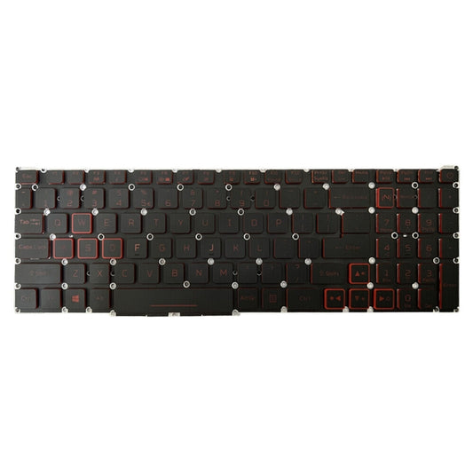 For Acer Nitro 5 AN515-43 US Version Red Backlight Laptop Keyboard by buy2fix