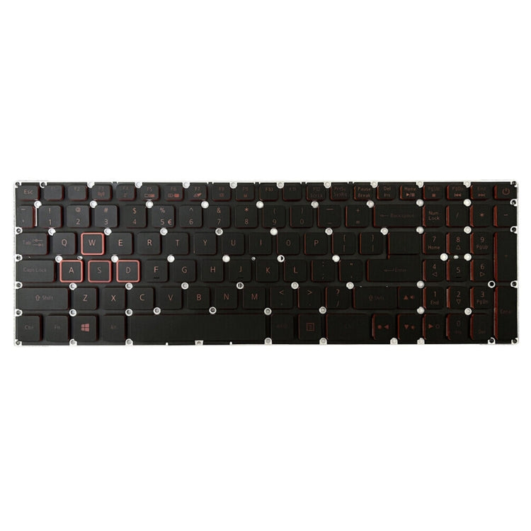 For Acer Aspire VN7-793G US Version Red Backlight Laptop Keyboard - Replacement Keyboards by buy2fix | Online Shopping UK | buy2fix