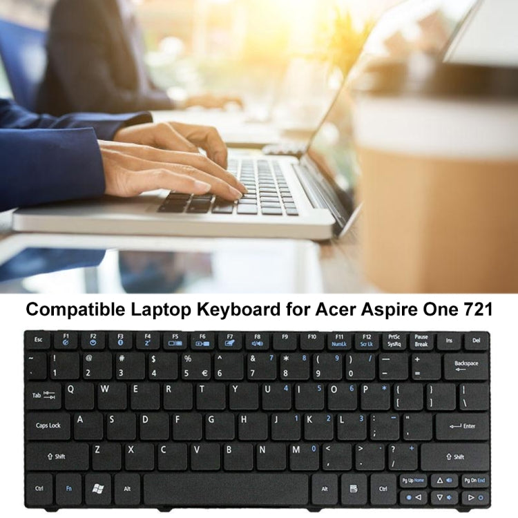 For Acer Aspire One 721 / AO721 Laptop Keyboard - Replacement Keyboards by buy2fix | Online Shopping UK | buy2fix
