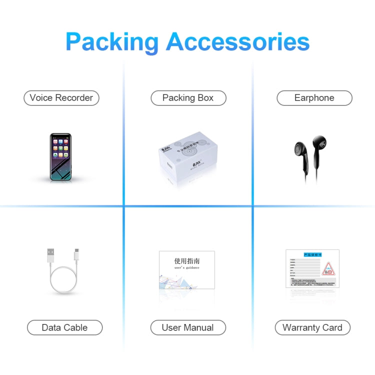 32GB M15 Multi-function Smart Voice Recorder MP3 Hifi Sound Music Player Walkman - by buy2fix | Online Shopping UK | buy2fix