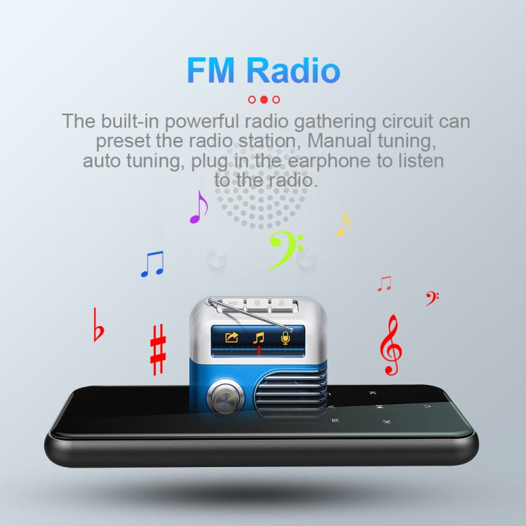 32GB M15 Multi-function Smart Voice Recorder MP3 Hifi Sound Music Player Walkman - by buy2fix | Online Shopping UK | buy2fix