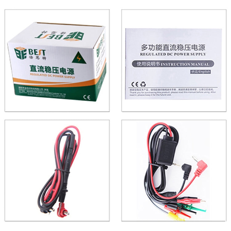 BEST 1502DD 15V / 2A Digital Display DC Regulated Power Supply, 220V EU Plug by BEST