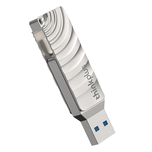 Lenovo Thinkplus MU232 USB 3.2 + USB-C / Type-C Dual Head Flash Drive, Memory:64GB by Lenovo