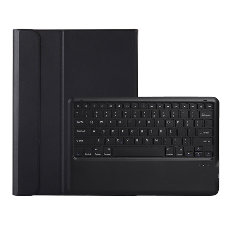 For Samsung Galaxy Tab S9+ / S9 FE+ A810B Pen Slot Detachable Bluetooth Keyboard Leather Tablet Case(Black) - Samsung Keyboard by buy2fix | Online Shopping UK | buy2fix
