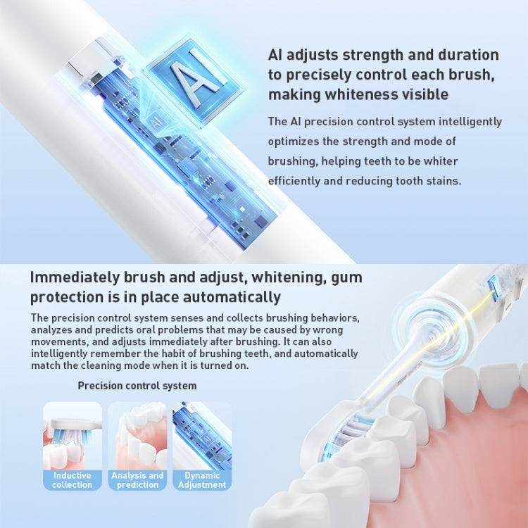 Original Xiaomi Mijia T501 Sonic Electric Toothbrush(Dark Grey) - Toothbrushes by Xiaomi | Online Shopping UK | buy2fix