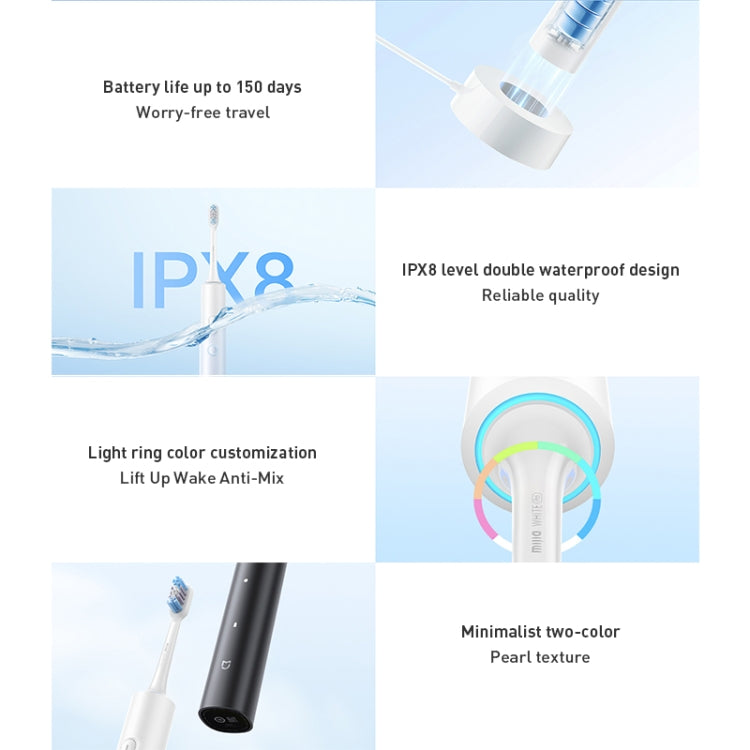 Original Xiaomi Mijia T501 Sonic Electric Toothbrush(Dark Grey) - Toothbrushes by Xiaomi | Online Shopping UK | buy2fix