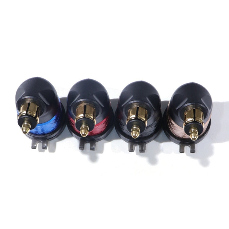 German EU Plug Special Motorcycle Elbow Charger Dual USB Voltmeter 4.2A Charger, Shell Color:Black(Red Light) - Battery Charger by buy2fix | Online Shopping UK | buy2fix