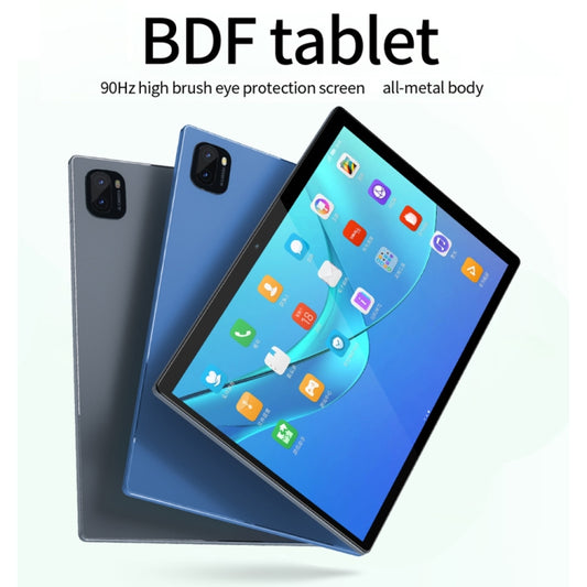 BDF P90 4G LTE Tablet PC 10.1 inch, 8GB+256GB, Android 12 MTK6762 Octa Core, Support Dual SIM, EU Plug(Grey) by BDF