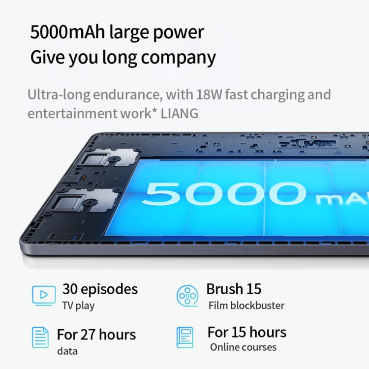 BDF P90 4G LTE Tablet PC 10.1 inch, 8GB+256GB, Android 12 MTK6762 Octa Core, Support Dual SIM, EU Plug(Blue) - BDF by BDF | Online Shopping UK | buy2fix
