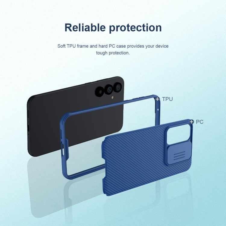 For Samsung Galaxy S23 FE NILLKIN Black Mirror Pro Series Camshield PC Phone Case(Black) - Galaxy S23 FE 5G Cases by NILLKIN | Online Shopping UK | buy2fix
