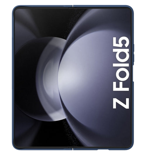 For Samsung Galaxy Z Fold5 NILLKIN CamShield Liquid Silicone + PC Full Coverage Phone Case(Blue) by NILLKIN