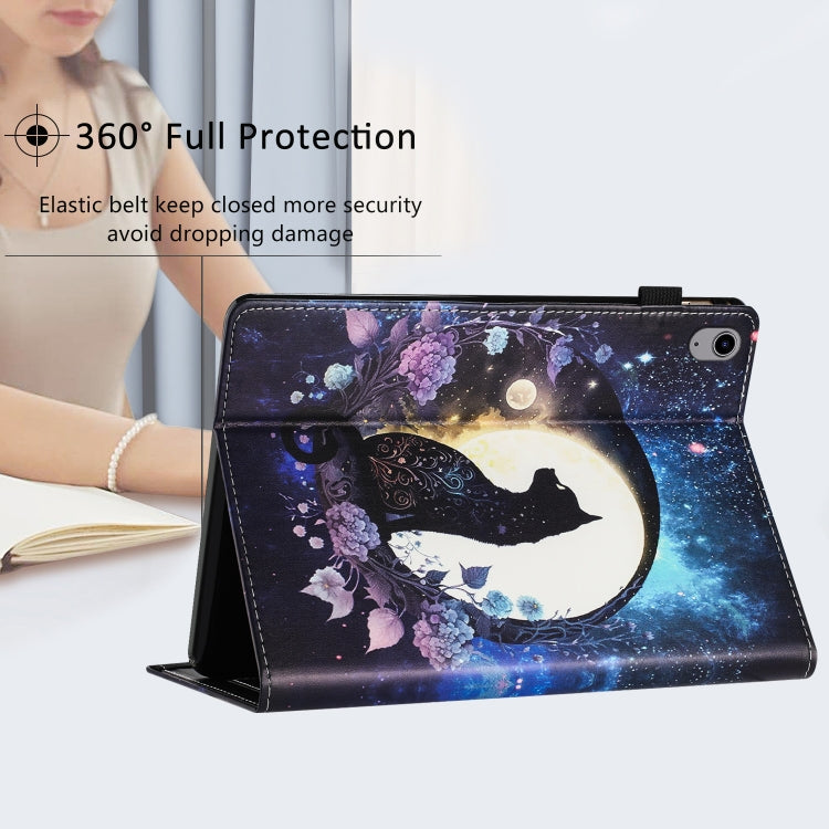 For iPad mini 2021 2024 / mini 6 Sewing Litchi Texture Smart Leather Tablet Case(Cat) - iPad mini 6 Cases by buy2fix | Online Shopping UK | buy2fix