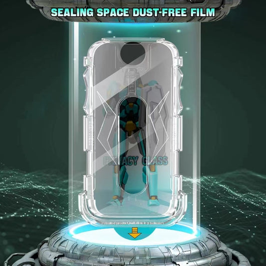 For iPhone 14 Pro Max Easy Install 28 Degree Privacy Armor Tempered Glass Film by buy2fix