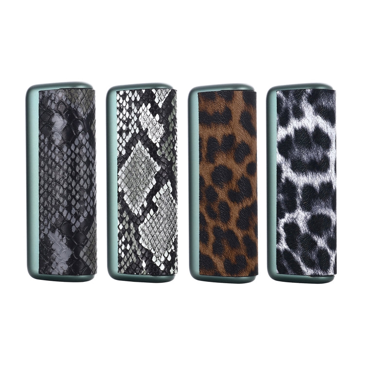 For IQOS ILUMA Prime PU Leather Electronic Cigarette Protective Case(Leopard Brown) by buy2fix