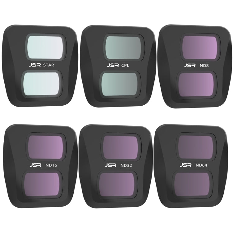 For DJI Air 3 JSR KB Series Drone Lens Filter, Filter:6 in 1 STAR CPL ND - Lens Filter by JSR | Online Shopping UK | buy2fix