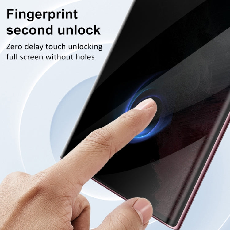 For Samsung Galaxy S22 Ultra 5G 3D Curved Edge HD Tempered Glass Film - Galaxy Tempered Glass by buy2fix | Online Shopping UK | buy2fix