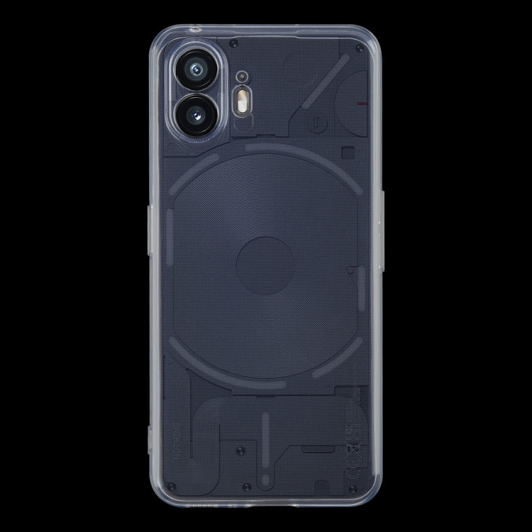 For Nothing Phone 2 Ultra-thin Transparent TPU Phone Case - Nothing Cases by buy2fix | Online Shopping UK | buy2fix