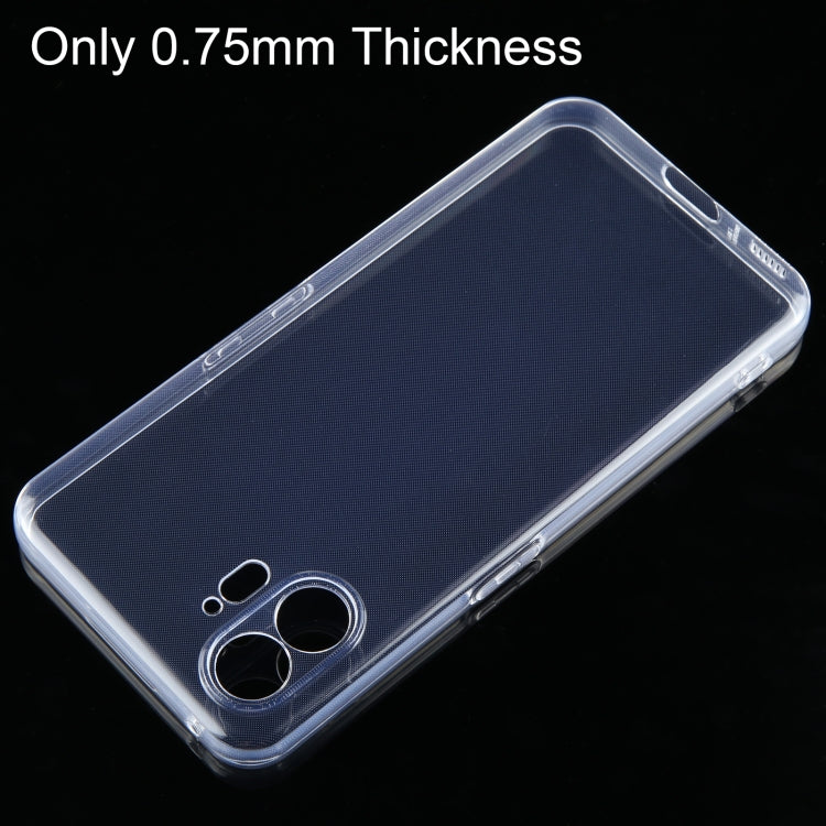 For Nothing Phone 2 Ultra-thin Transparent TPU Phone Case - Nothing Cases by buy2fix | Online Shopping UK | buy2fix