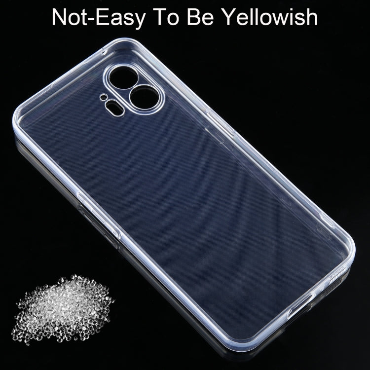 For Nothing Phone 2 Ultra-thin Transparent TPU Phone Case - Nothing Cases by buy2fix | Online Shopping UK | buy2fix