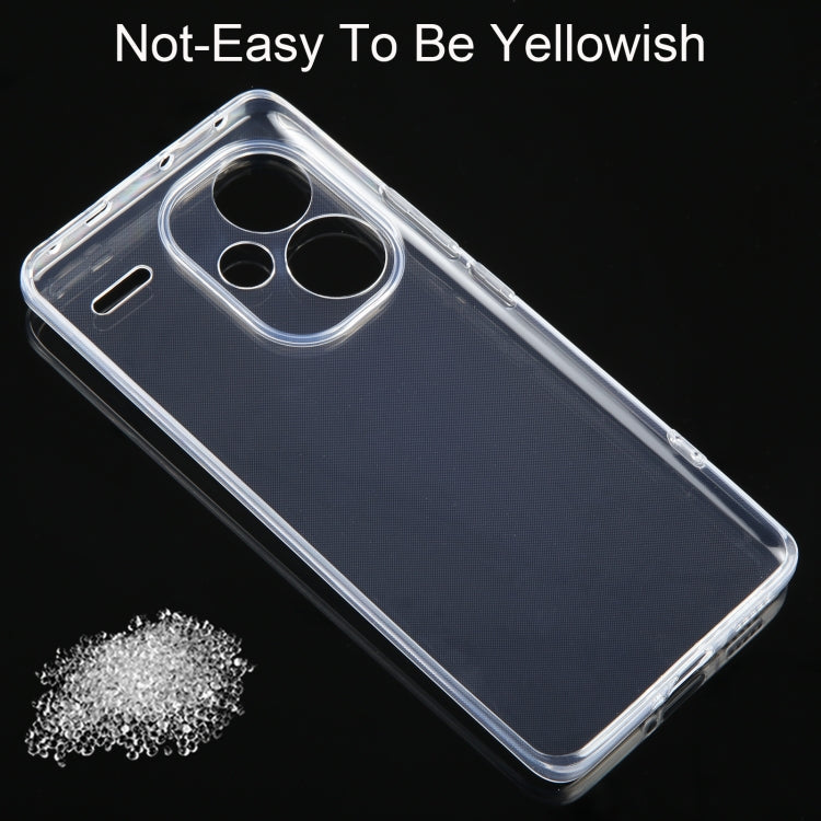 For Xiaomi Redmi Note 13 Pro+ Ultra-thin Transparent TPU Phone Case - Xiaomi Cases by buy2fix | Online Shopping UK | buy2fix