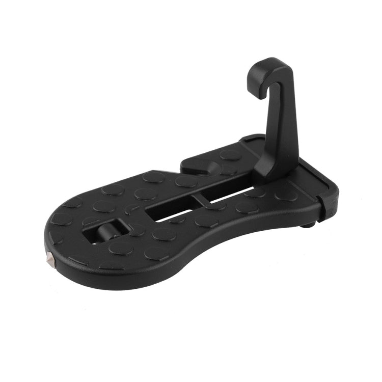BF013-BK Automotive Door Step Hook Aluminum Foldable Ladder Mini Foot Pedal for Jeep SUV Truck WP - Foot Pedal by buy2fix | Online Shopping UK | buy2fix