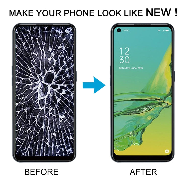 For OPPO A33 2020 OEM LCD Screen Digitizer Full Assembly with Frame by buy2fix