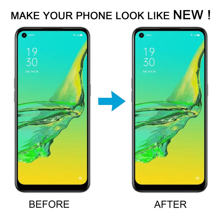 For OPPO A11s OEM LCD Screen Digitizer Full Assembly with Frame by buy2fix