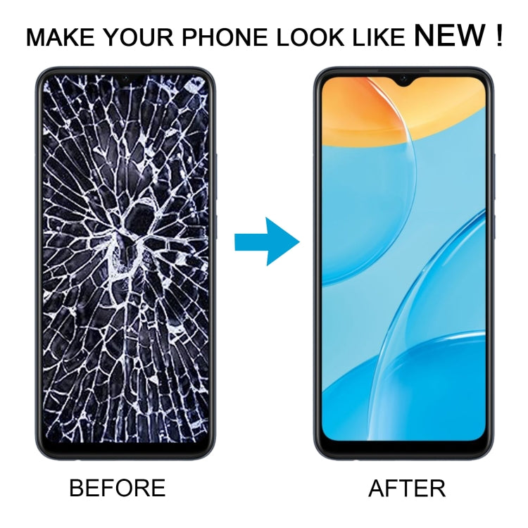 For OPPO A35 OEM LCD Screen Digitizer Full Assembly with Frame by buy2fix