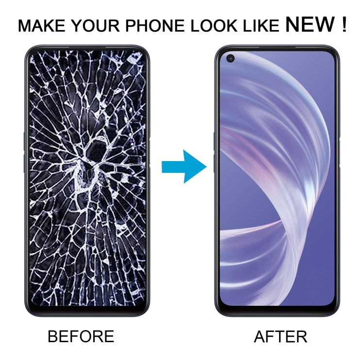 For OPPO A73 5G OEM LCD Screen Digitizer Full Assembly with Frame by buy2fix