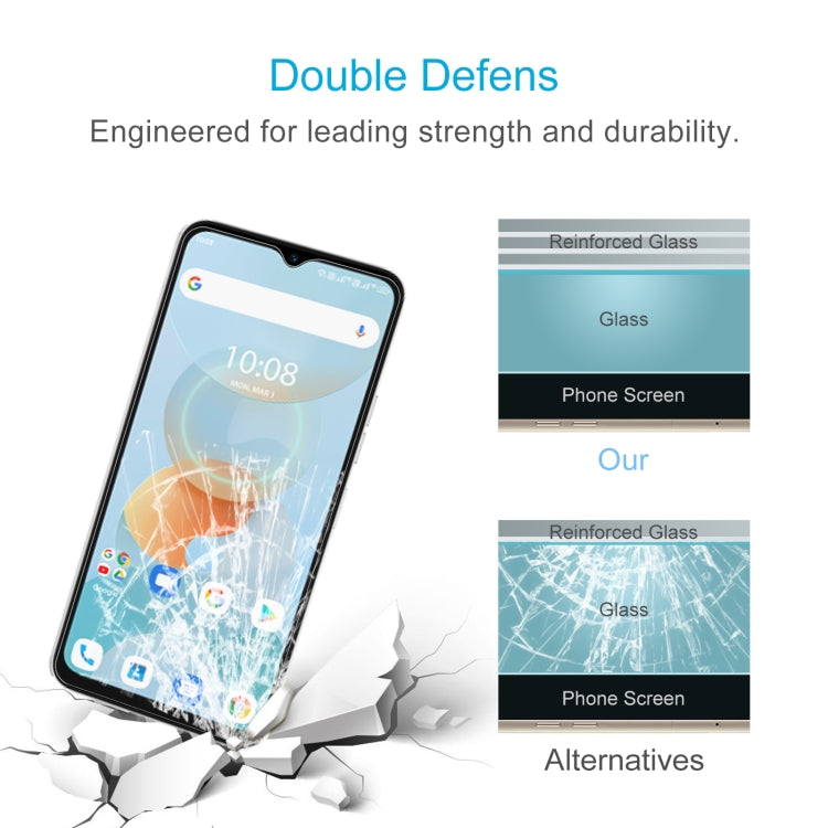For Umidigi G5A 50pcs 0.26mm 9H 2.5D Tempered Glass Film - For Umidigi by buy2fix | Online Shopping UK | buy2fix