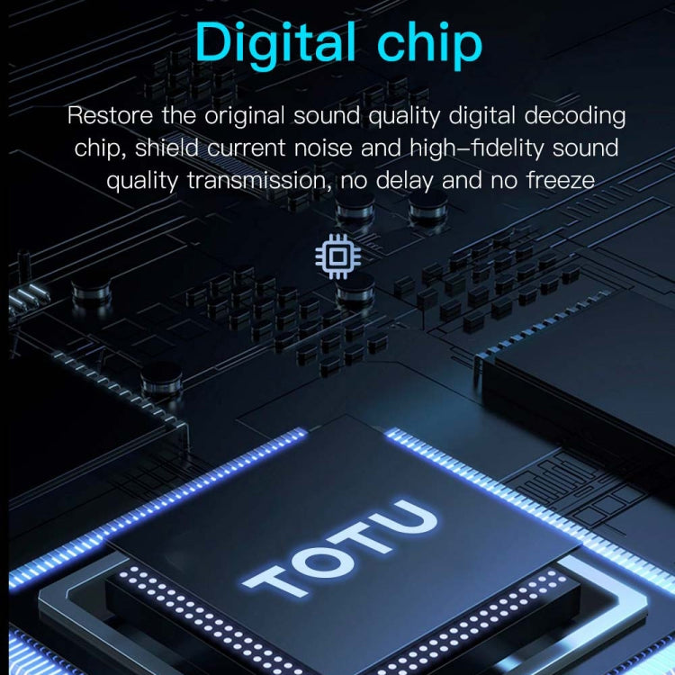 TOTU AD-9 3.5mm to 3.5mm Male AUX Audio Adapter Cable - Video & Audio Cable by TOTUDESIGN | Online Shopping UK | buy2fix